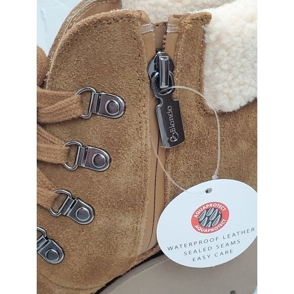 BLONDO DEVIN Waterproof Boots Camel Suede Size 7.5 - Picture 6 of 11